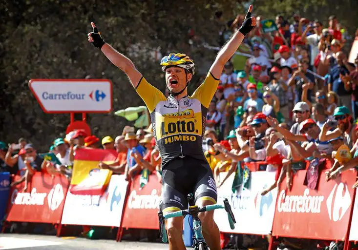 Sedmou etapu Vuelty vyhrál Lindeman, Froome v kopci ztratil na ostatní favority