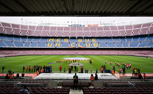 Barcelona hrála na prázdném Camp Nou. Foto: GETTY IMAGES