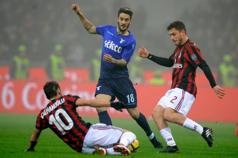 AC Milán - Lazio. Foto: Getty Images