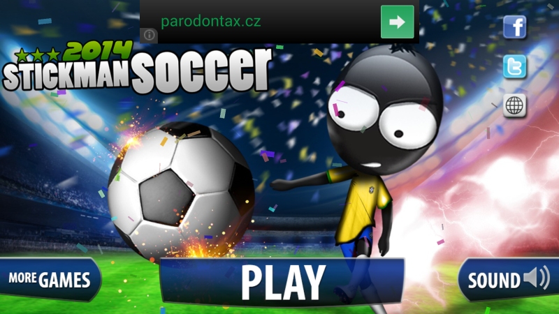 Fotbalu teď neuniknete ani na mobilu. Zkuste Stickman Soccer