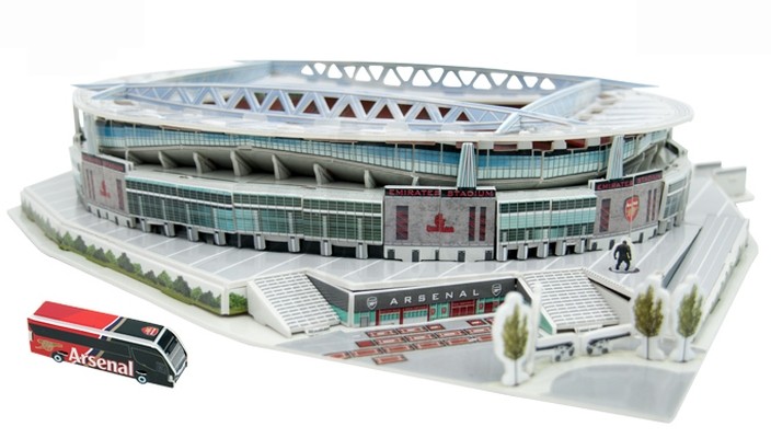 Výsledky soutěže o model londýnského Emirates Stadium
