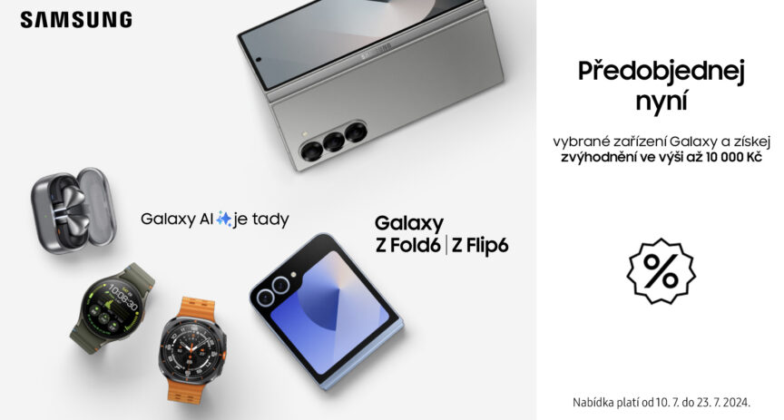 Dveře do světa Galaxy AI vám otevřou nové skládačky od Samsungu! Ulehčete si život se smartphony Z Flip6 a Z Fold6 