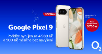 Máme telefon pro každého. Díky výhodnému splátkování si můžete třeba pořídit nový Google Pixel 9 už za 500 Kč měsíčně bez navýšení 