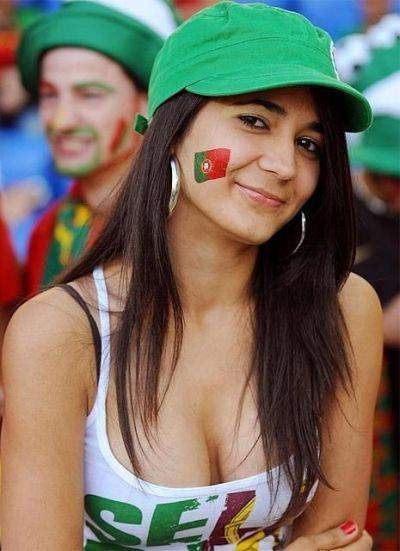fanynka portugalsko fotbal sexy