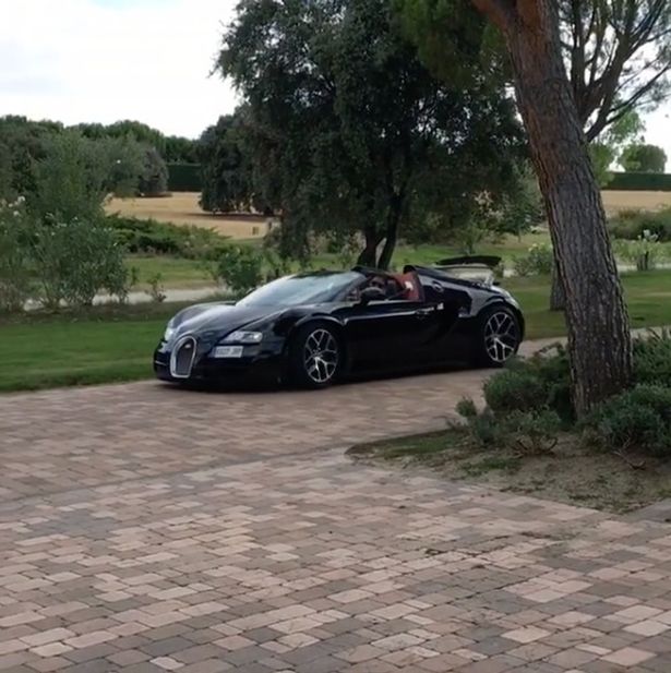 Cristiano Ronaldo Bugatti Veyron